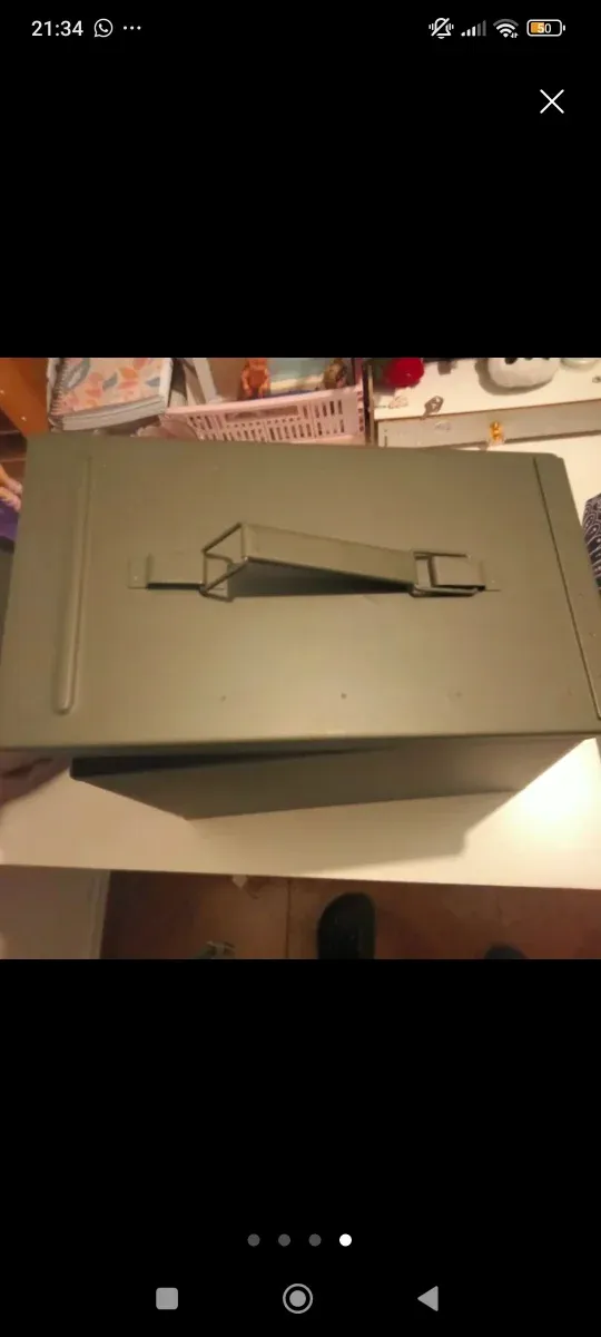 Cajas de municion militar