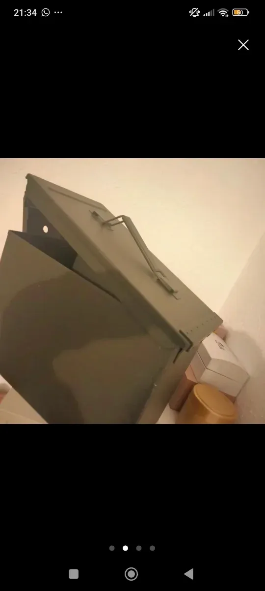 Cajas de municion militar