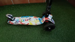Patinete 3 ruedas SCOOTER plegable