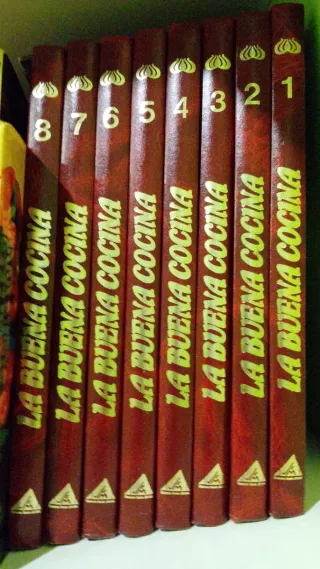 Lote libro cocina La buena cocina.