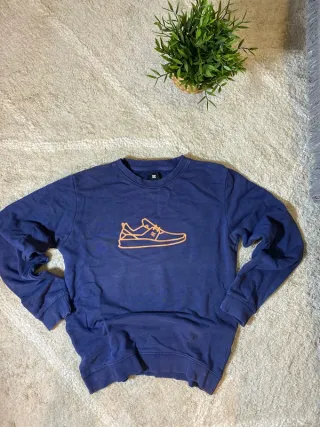 Sudadera DC Shoes skate Y2K azul