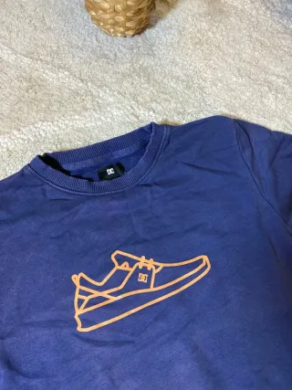 Sudadera DC Shoes skate Y2K azul