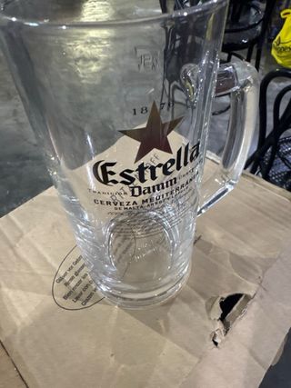 Jarras de cristal 0,5L (Estrella)