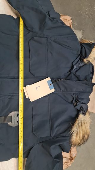 Parka Hombre Invierno Azul