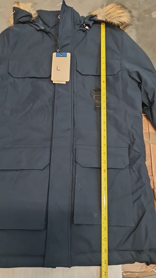 Parka Hombre Invierno Azul