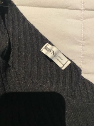 Jersey Brownie Talla Única Negro