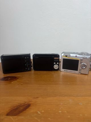 Lotto 3 fotocamere digitali