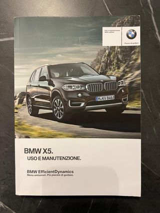 Libretto Uso Manutenzione BMW X5