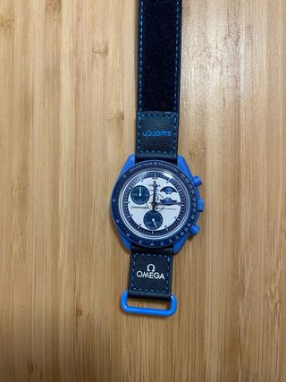Omega × Swatch - Mission to the Super Blue