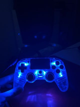 Mando Play con cable y luces