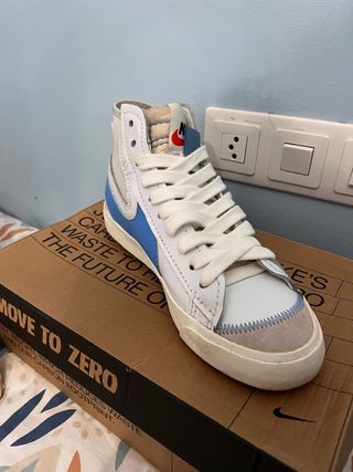 Nike Blazer Mid '77 Vintage Azul Blanco