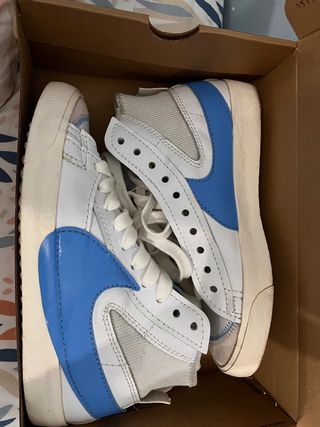 Nike Blazer Mid '77 Vintage Azul Blanco