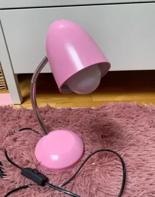 Flexo Escritorio Rosa Nuevo