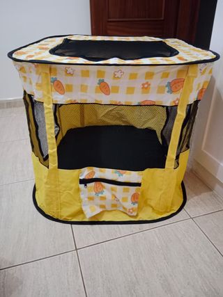 Parque de viaje grande para perros