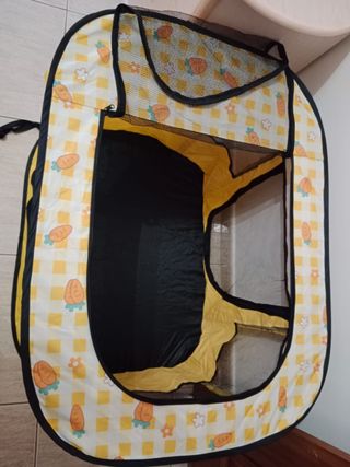 Parque de viaje grande para perros