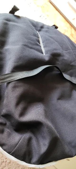 Saco silla paseo bebé estampado verde