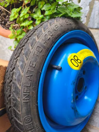 Rueda de repuesto 80 km/h