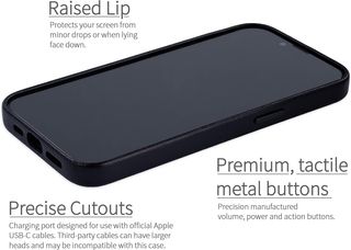 Dockem Custodia Vera Pelle iPhone 16e Nero