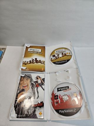 PlayStation 2 Slim + 2 Giochi SingStar