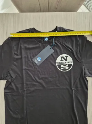 T-shirt North Sails Uomo Nera