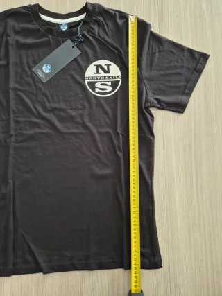 T-shirt North Sails Uomo Nera