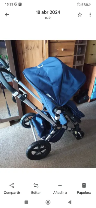 Silla Bugaboo 3 en 1 Completisimo.Chollo!