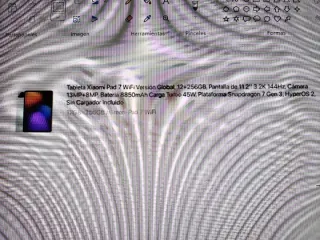 Xiaomi Pad 7 12/256GB Gris