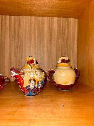 Juego de té Satsuma japonés