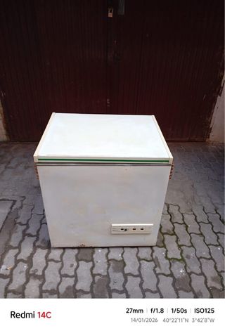 Congelador horizontal blanco