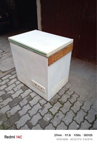 Congelador horizontal blanco