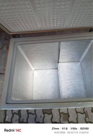 Congelador horizontal blanco