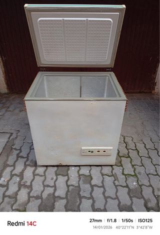 Congelador horizontal blanco