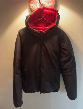 Piumino RefrigiWear double-face nero/rosso