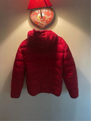 Piumino RefrigiWear double-face nero/rosso