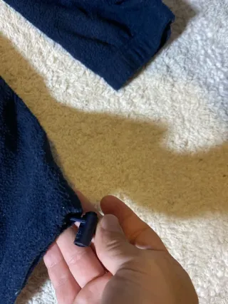 Forro polar Kappa azul retro Y2K