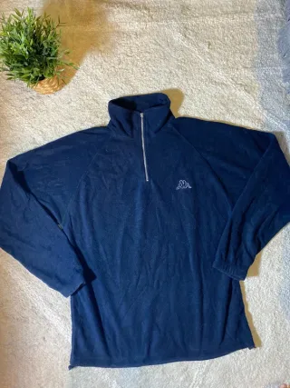 Forro polar Kappa azul retro Y2K