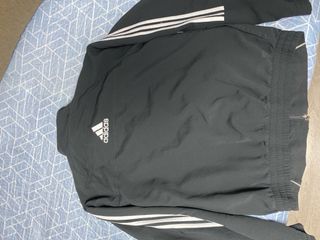 Cortavientos Adidas Talla L Negro/Gris