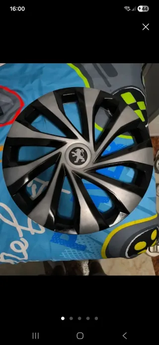 Tapacubos Peugeot 15 Racing Sport