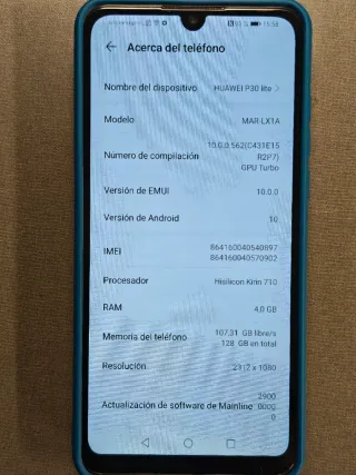 Huawei P30 Lite 128GB 4GB Breathing Crystal