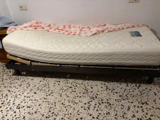Cama ortopédica con somier