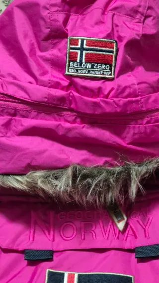 Parka Niña Norwey Talla 10 Nueva