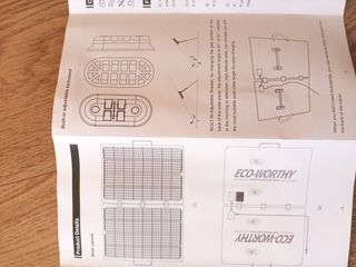 Panel Solar Portátil ECO WORTHY 100W