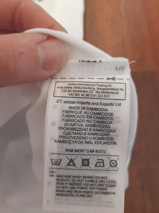 Camiseta Real Madrid 17/18 Adidas