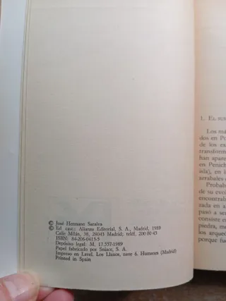 Historia de Portugal. José Hermano Saraiva