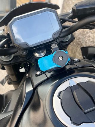 Soporte Quad Lock + Amortiguador Kawasaki Z900