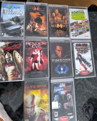 Lote de 8 Películas PSP UMD