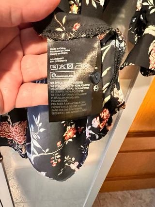 Blusón estampado floral