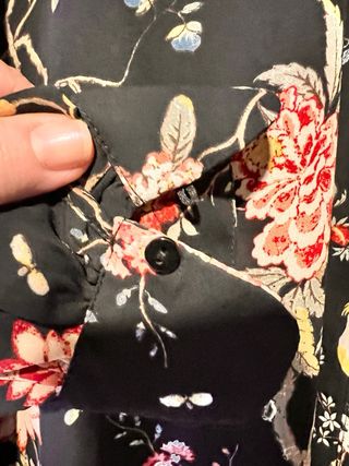 Blusón estampado floral