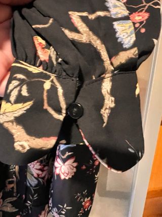 Blusón estampado floral