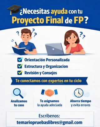 Ayuda Proyecto Final FP  .